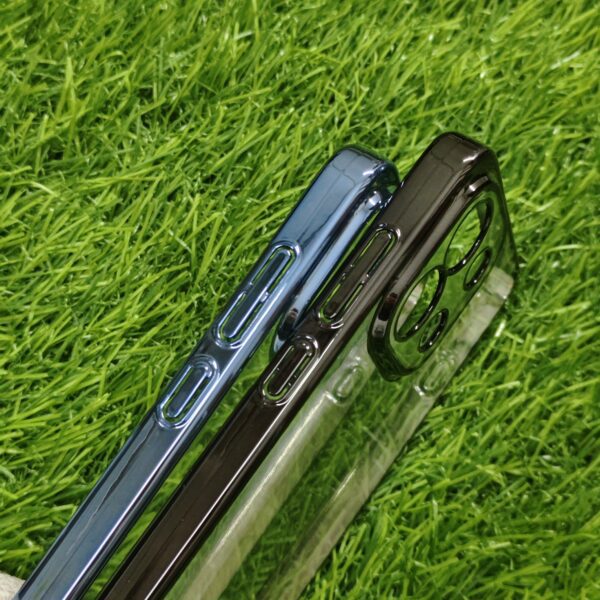 Oneplus 13s Transparent Chrome PC Hard Back Cover - Image 3