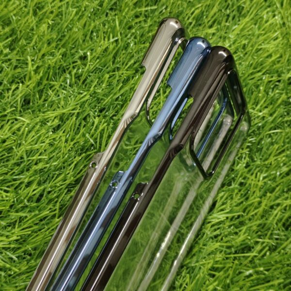 Moto Edge 60 Transparent Chrome PC Hard Back Cover - Image 3