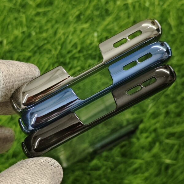 Moto Edge 60 Transparent Chrome PC Hard Back Cover - Image 4