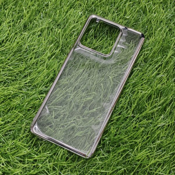 Moto Edge 60 Transparent Chrome PC Hard Back Cover - Image 6