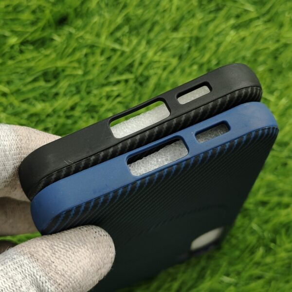 Samsung S23 FE Premium Carbon Back Cover With Soft Cloth Inside - Image 4