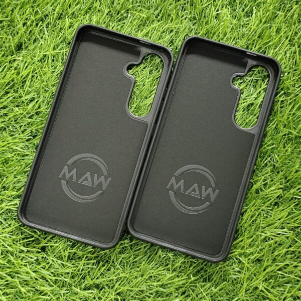 Samsung S24 FE Premium Carbon Back Cover With Soft Cloth Inside - Image 6