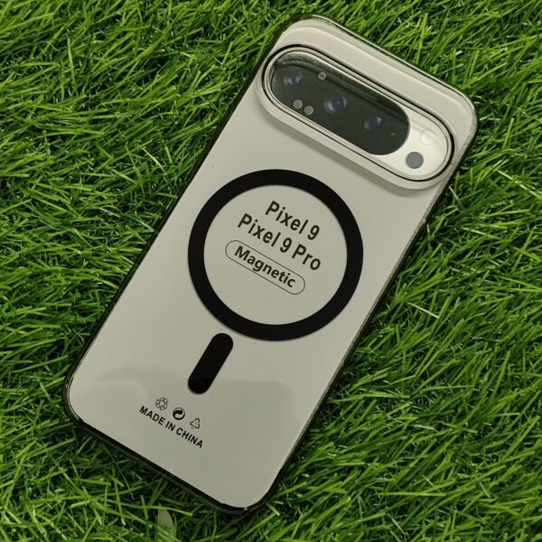 Google Pixel 9 & 9 Pro Crystal Transparent Magsafe PC Hard Back Cover - Image 7