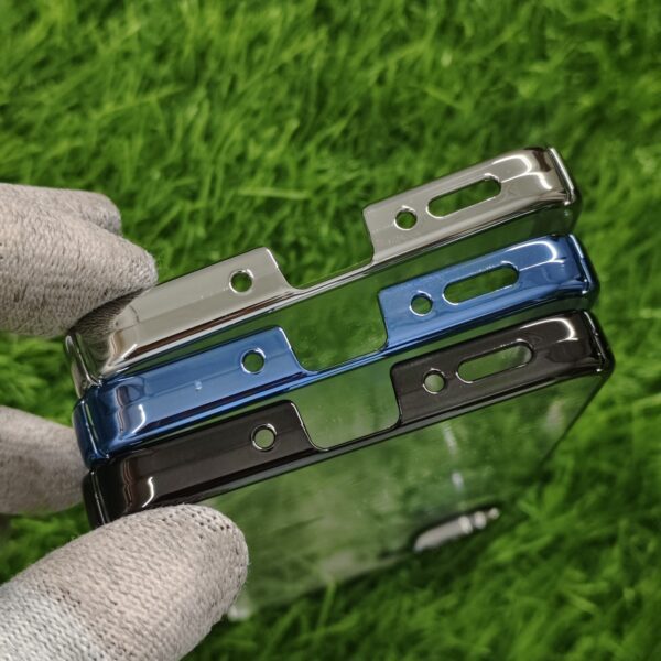 Samsung A26 Transparent Chrome PC Hard Back Cover - Image 4