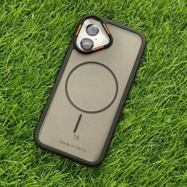 iPhone Series Honeycomb Textured Magsafe Back Cover - Image 3