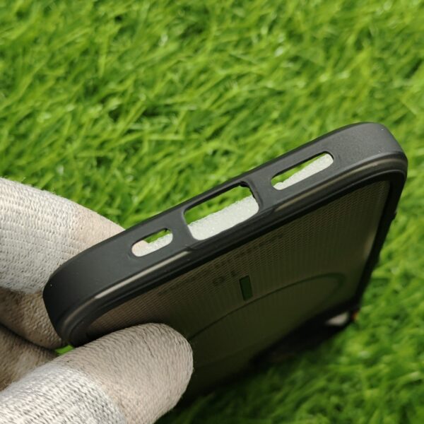 iPhone Series Honeycomb Textured Magsafe Back Cover - Image 5