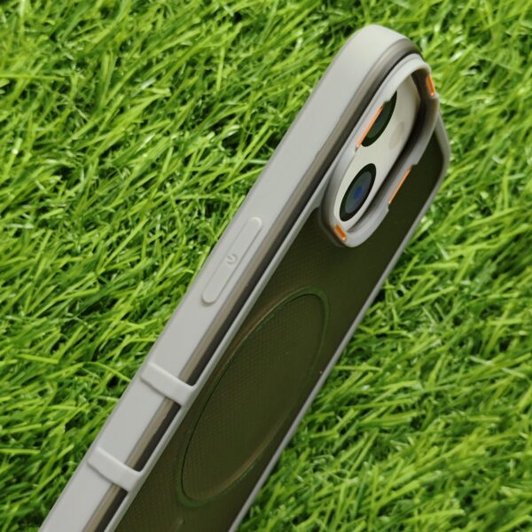iPhone Series Honeycomb Textured Magsafe Back Cover - Image 7