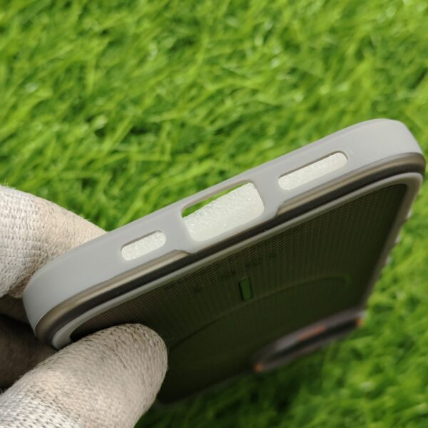 iPhone Series Honeycomb Textured Magsafe Back Cover - Image 8