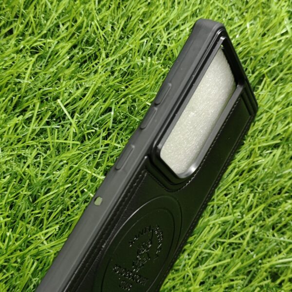Moto Edge 50 Fusion Premium Polo Leather Magsafe Back Cover - Image 3