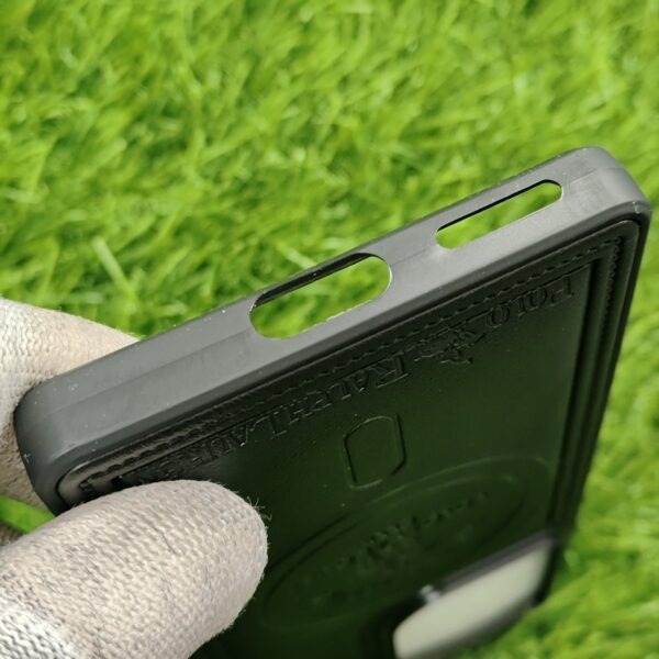 Moto Edge 50 Fusion Premium Polo Leather Magsafe Back Cover - Image 4