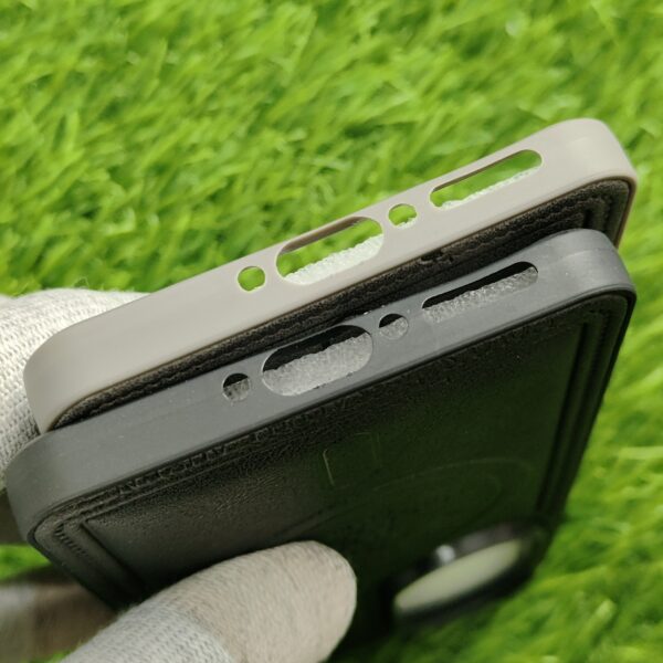 Vivo V50 Premium Polo Leather Magsafe Back Cover - Image 4