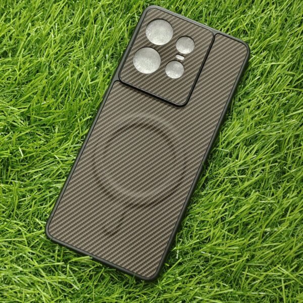 Moto Edge 50 Pro Premium Carbon Design Magsafe Back Cover - Image 8