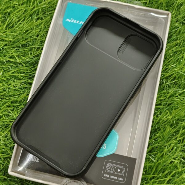 iPhone 15 Premium Black Shutter Nilkin Back Cover - Image 7