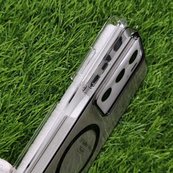 Realme 14X Magsafe Transparent PC Hard Crystal Back Cover - Image 3