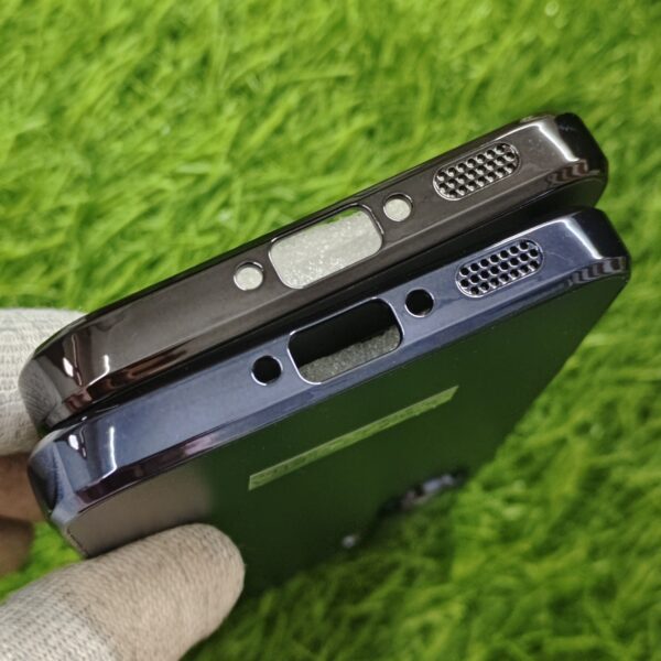 Samsung A36 Luxury Matte Chrome Finish Back Cover - Image 4