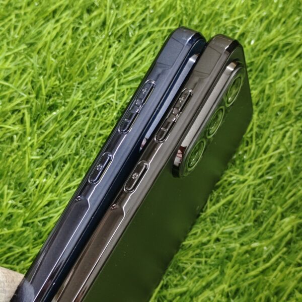 Samsung A56 Luxury Matte Chrome Finish Back Cover - Image 3
