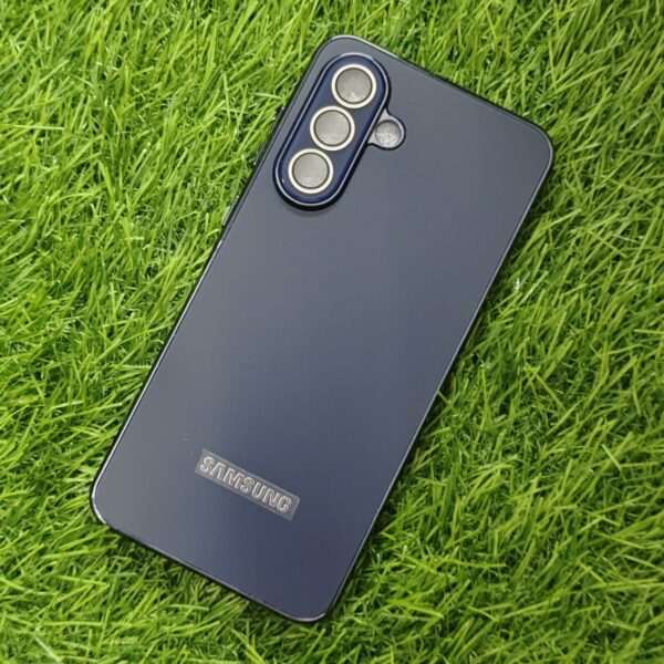 Samsung A56 Luxury Matte Chrome Finish Back Cover - Image 6