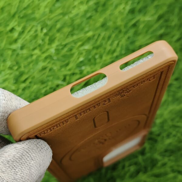 Moto Edge 50 Fusion & G96 Premium Polo Leather Magsafe Back Cover - Image 4