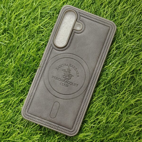 Samsung S24 Premium Polo Leather Magsafe Back Cover - Image 8