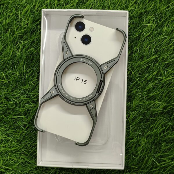 iPhone 15 & 14 & 13 Aluminium Slim Frameless Shockproof Phone Case