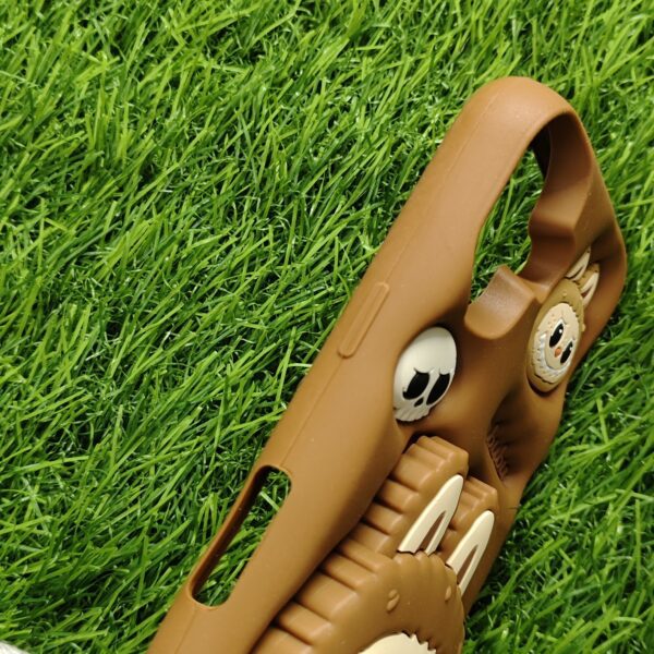 iPhone 16 Silicone Stylish Labubu Back Cover - Image 4