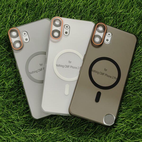 Nothing CMF Phone 2 Pro MagSafe Matte PC Hard Back Cover Ultra Thin With Camera Ring