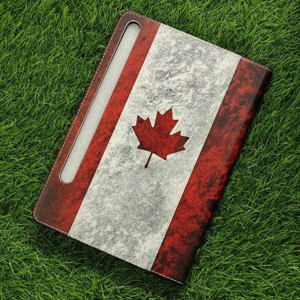 Samsung Galaxy Tab S9 FE Premium Printed Flip Back Cover - Image 6