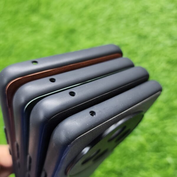 Vivo T4 & iQOO Z10 Premium Leather Finish Back Cover - Image 3