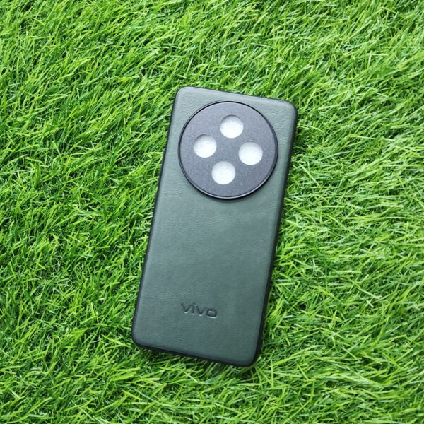Vivo T4 & iQOO Z10 Premium Leather Finish Back Cover - Image 6