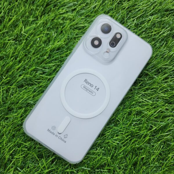 OPPO Reno 14 Pro MagSafe Matte PC Hard Back Cover - Image 2