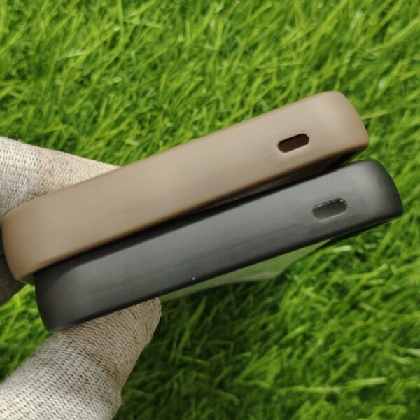 iQOO Neo 7 & 7 Pro Silicone Stylish Coffee Faces Back Cover - Image 5