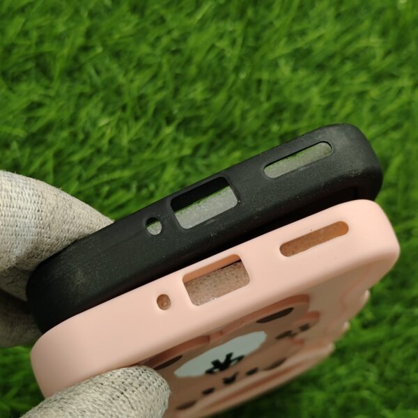 Oneplus 12 Silicon Stylish Teddy Back Cover - Image 4