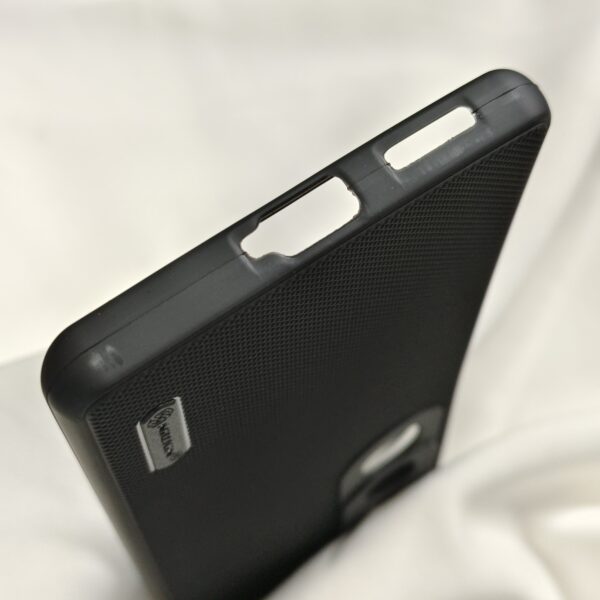 Vivo Y400 Pro Black Nilkin Back Cover with cloth inside - Image 4
