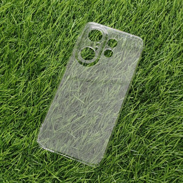 Vivo X200 FE Transparent Crystal PC Hard Back Cover