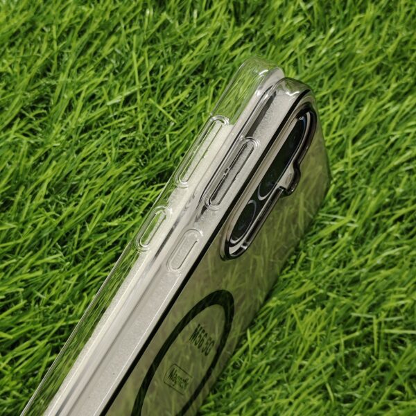 Samsung M56 & F56 Magsafe Transparent PC Hard Crystal Back Cover - Image 3