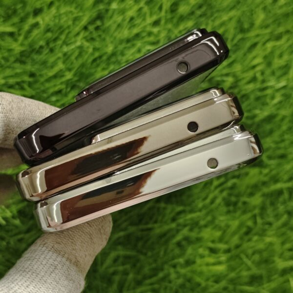 Moto Edge 60 Fusion Luxury Matte Chrome Finish Back Cover With Camera Protection - Image 5