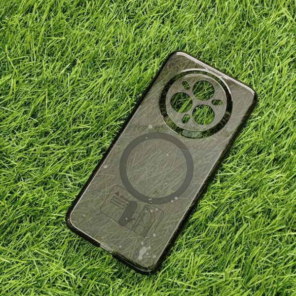 Realme 14 Pro Plus Magsafe Transparent PC Hard Crystal Back Cover - Image 6