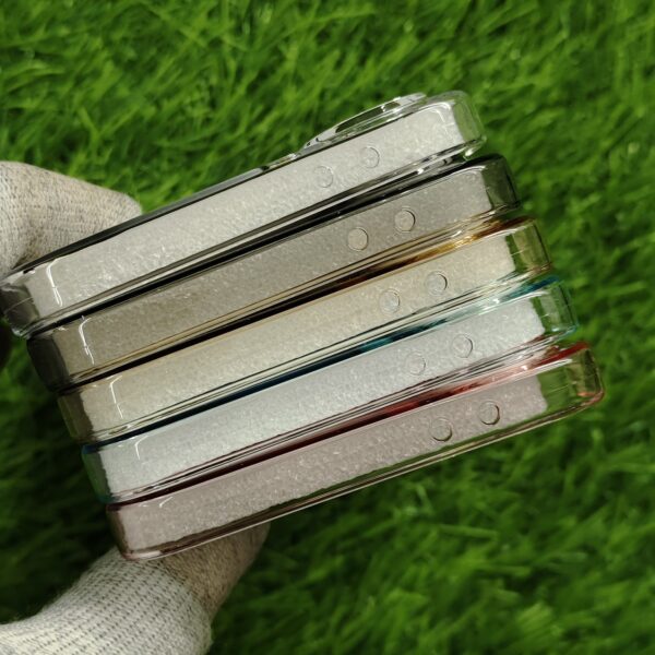 Samsung A56 Glitter Magsafe Transparent PC Hard Crystal Back Cover - Image 5