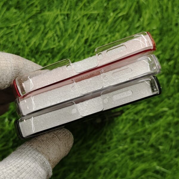 Samsung A55 Glitter Magsafe Transparent PC Hard Crystal Back Cover - Image 4