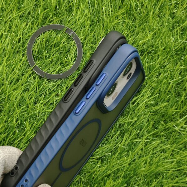 Oppo Reno 13 Matte Skin Back Cover With Magsafe Ring - Image 3