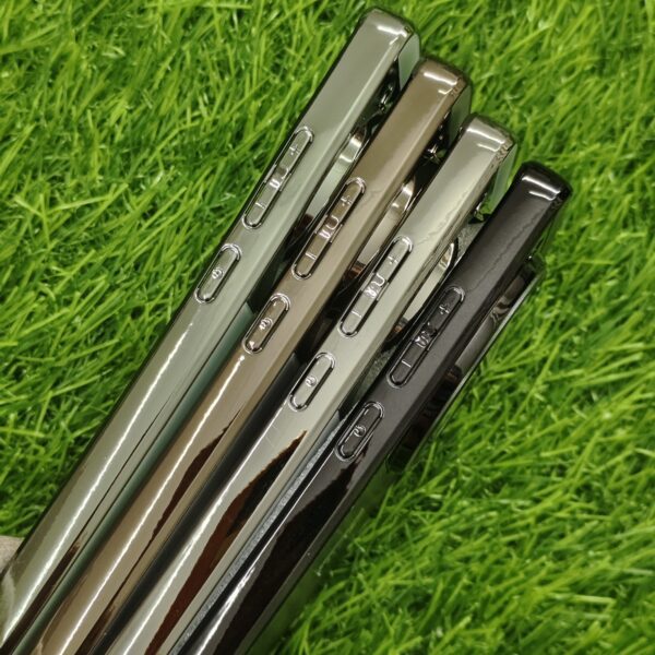 Oneplus 12 Luxury Matte Chrome Finish Back Cover With Camera Protection - Image 3