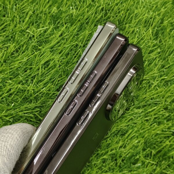 Redmi Note 14 Pro Plus Luxury Matte Chrome Finish Back Cover With Camera Protection - Image 3