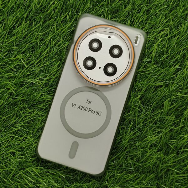 Vivo X200 Pro MagSafe Matte PC Hard Back Cover Ultra Thin With Camera Ring - Image 6