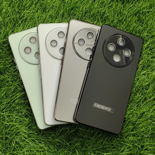 Oppo F27 Pro Luxury Matte Chrome Finish Back Cover With Camera Protection
