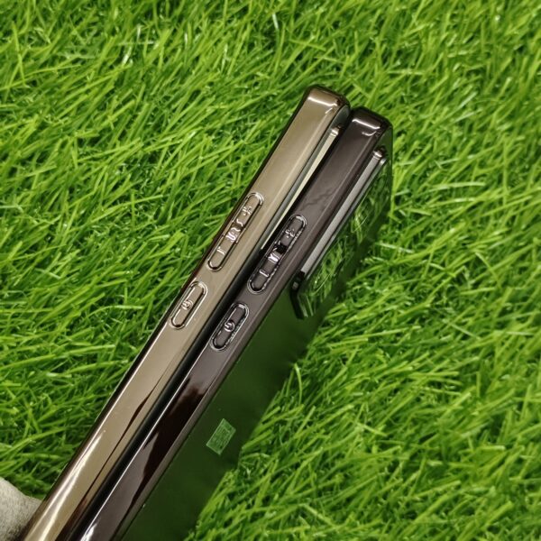 Moto Edge 40 Neo Luxury Matte Chrome Finish Back Cover With Camera Protection - Image 3