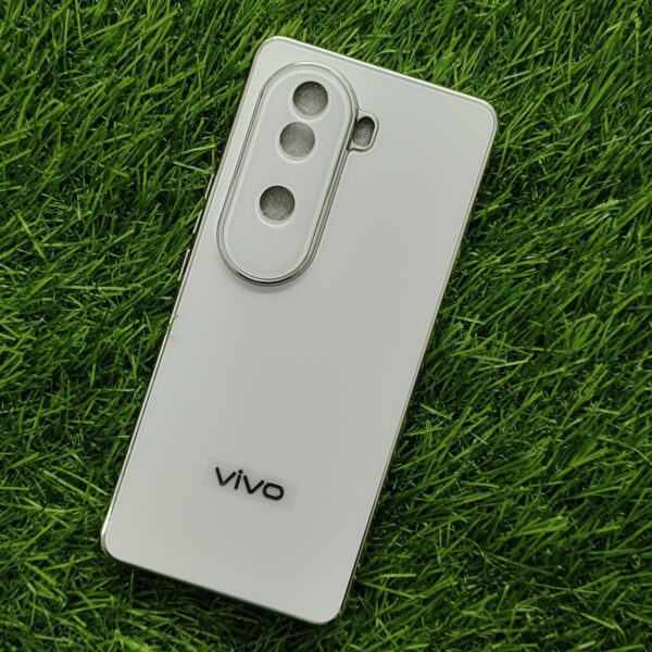 Vivo V40E & iQOO Z9s  Luxury Matte Chrome Finish Back Cover With Camera Protection - Image 10