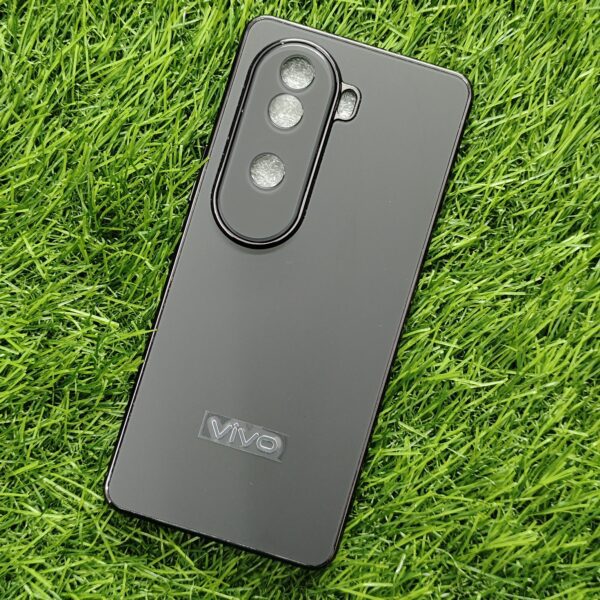 Vivo V40E & iQOO Z9s  Luxury Matte Chrome Finish Back Cover With Camera Protection - Image 11