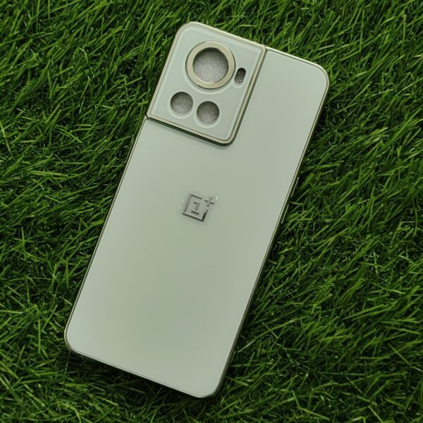 Oneplus 10R Luxury Matte Chrome Finish Back Cover With Camera Protection - Image 7
