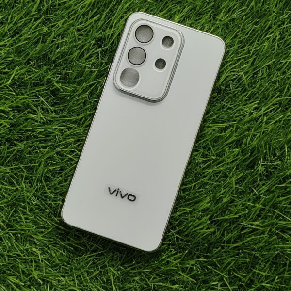 Vivo T4X Luxury Matte Chrome Finish Back Cover With Camera Protection - Image 5