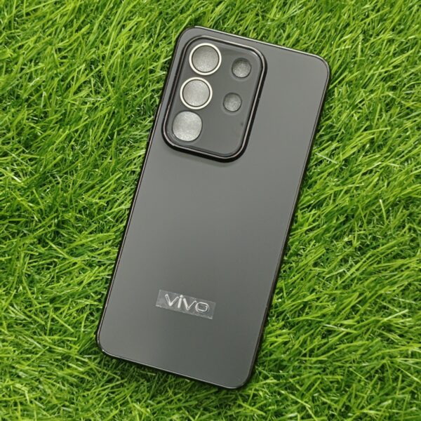 Vivo T4X Luxury Matte Chrome Finish Back Cover With Camera Protection - Image 7